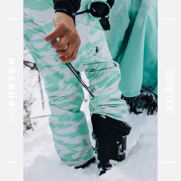 BURTON Women's [ak] Gore-Tex 2L Summit Pant 2025 - Oversized Zebra