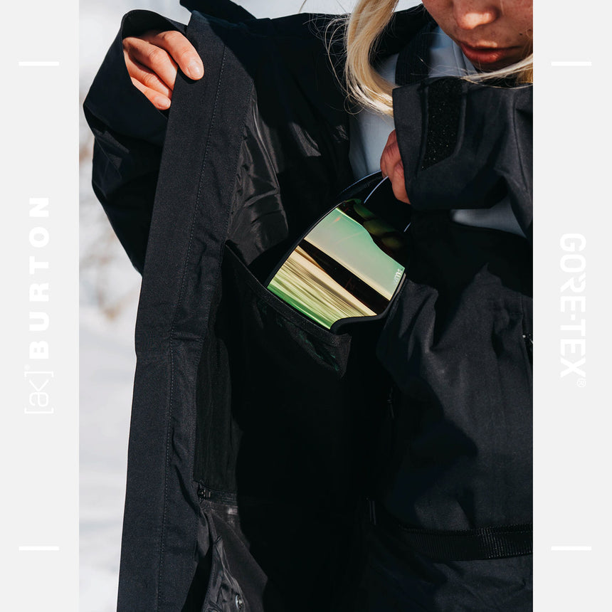 BURTON Women's [ak] Gore-Tex 2L Upshift Jacket 2026 - True Black