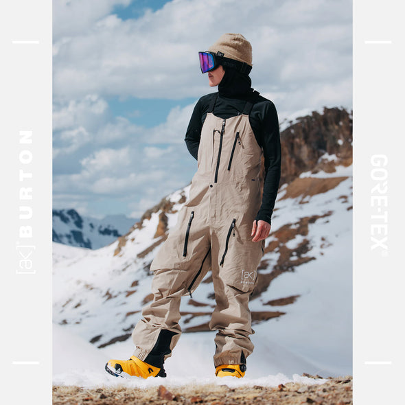 BURTON Women's [ak] Gore-Tex 3L Acamar Bib Pant 2025 - Summit Taupe