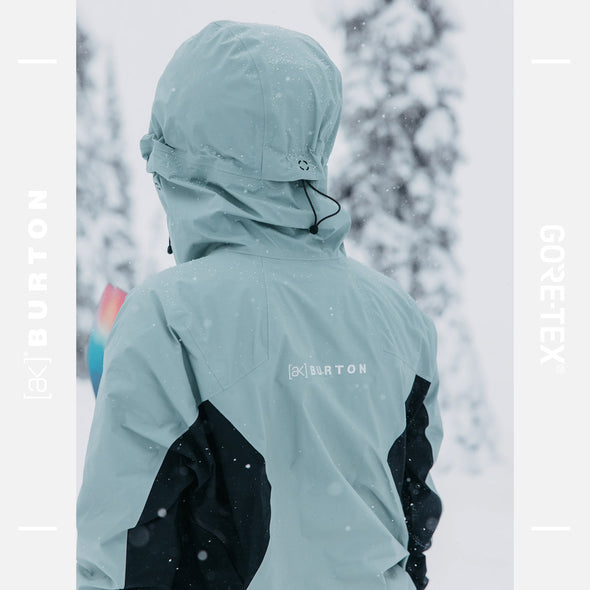 BURTON Women's [ak] Gore-Tex 3L Tuvak Jacket 2025 - Petrol Green/True Black