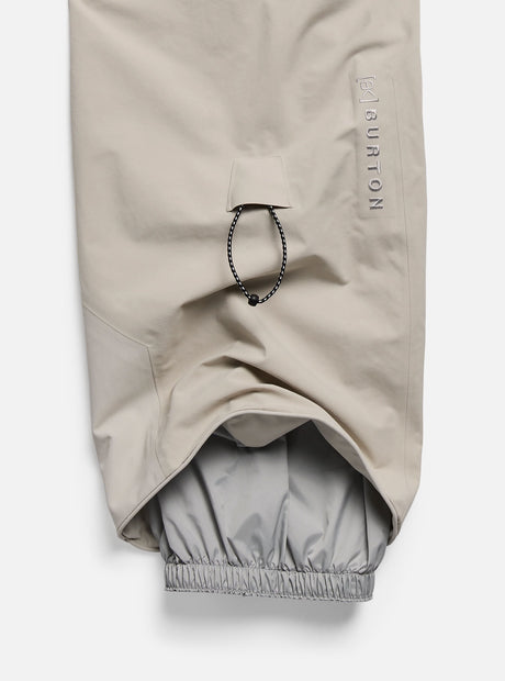 BURTON Women's [ak] Cyclic Gore-Tex 2L Bib Pant 2027 - Chinchilla Gray