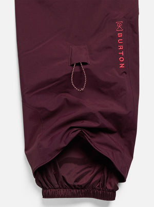 BURTON Women's [ak] Cyclic Gore-Tex 2L Bib Pant 2027 - Rum Raisin