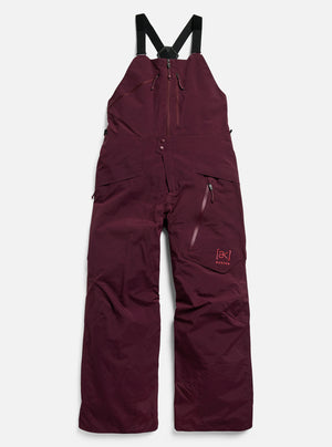 BURTON Women's [ak] Cyclic Gore-Tex 2L Bib Pant 2027 - Rum Raisin