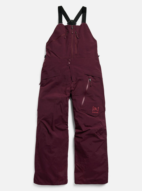 BURTON Women's [ak] Cyclic Gore-Tex 2L Bib Pant 2027 - Rum Raisin