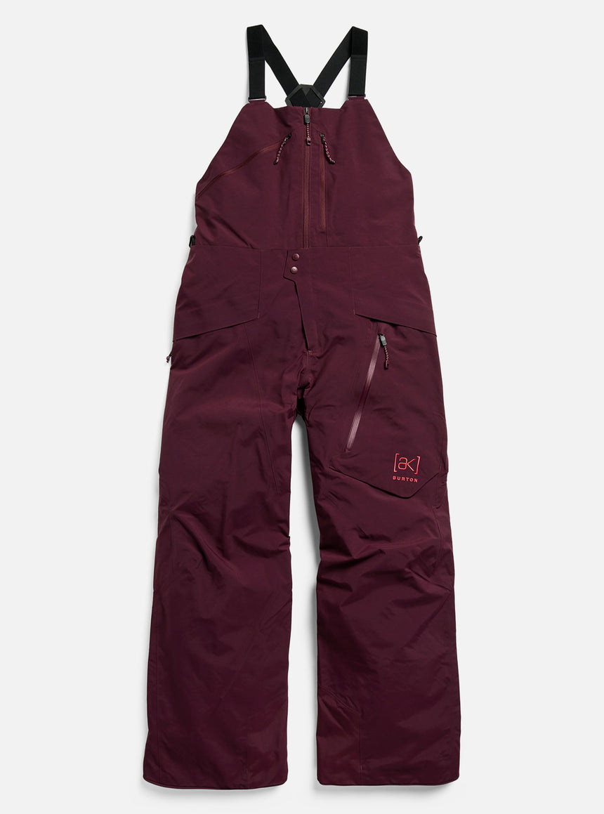 BURTON Women's [ak] Cyclic Gore-Tex 2L Bib Pant 2027 - Rum Raisin