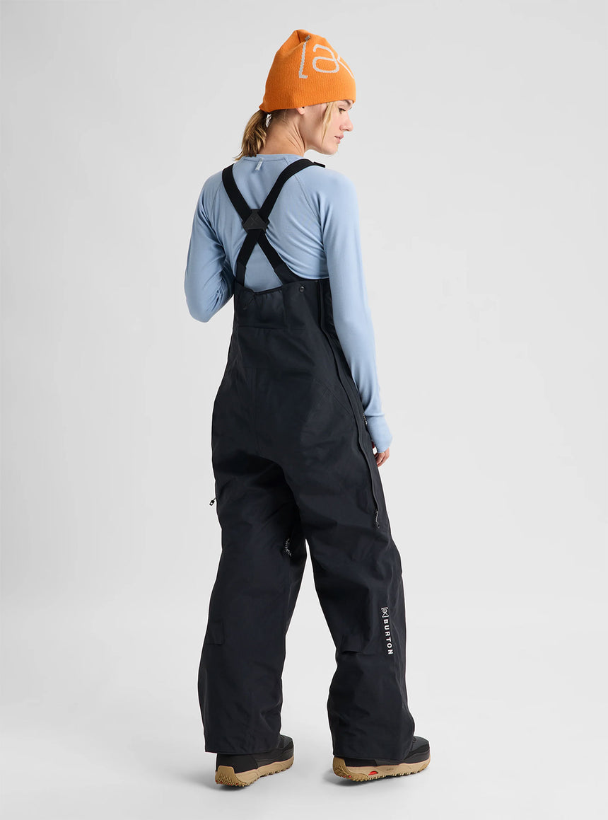 BURTON Women's [ak] Cyclic Gore-Tex 2L Bib Pant 2027 - True Black