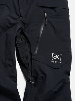 BURTON Women's [ak] Cyclic Gore-Tex 2L Bib Pant Short 2027 - True Black