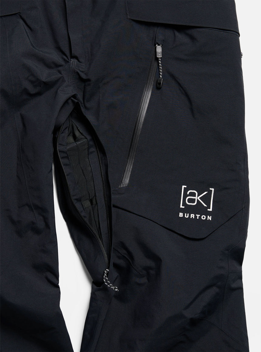 BURTON Women's [ak] Cyclic Gore-Tex 2L Bib Pant Short 2027 - True Black