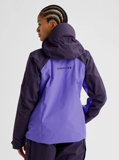 BURTON Women's [ak] Cyclic Gore-Tex 2L Jacket 2027 - Nightshade Purple/Purple Voltage