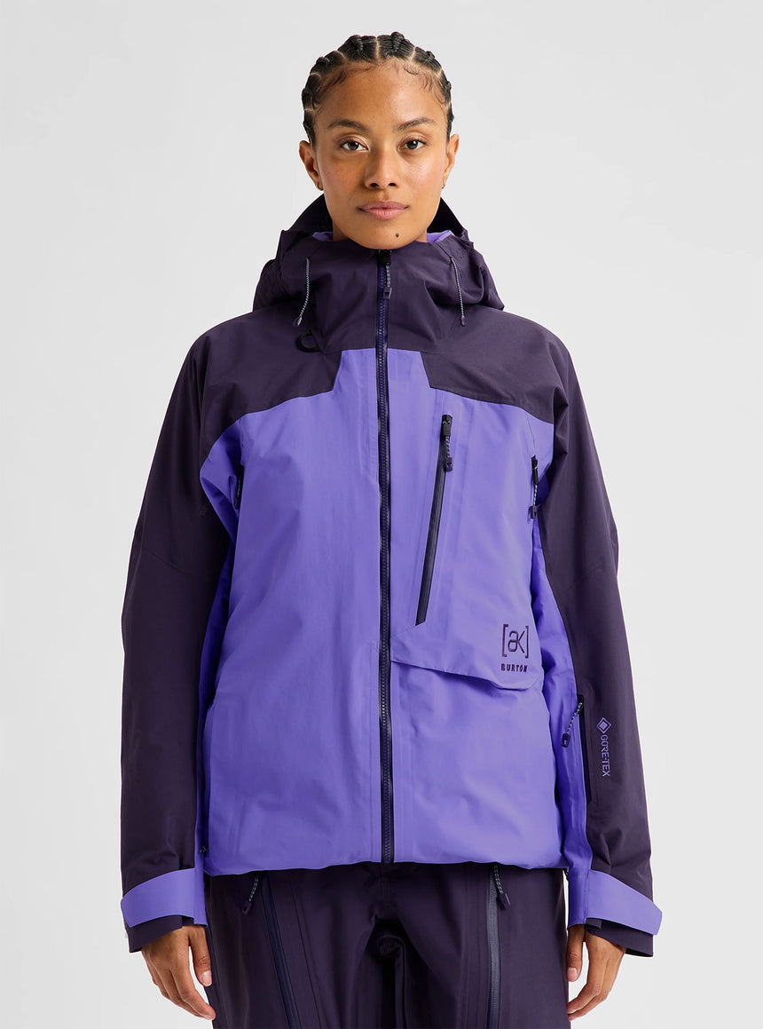 BURTON Women's [ak] Cyclic Gore-Tex 2L Jacket 2027 - Nightshade Purple/Purple Voltage