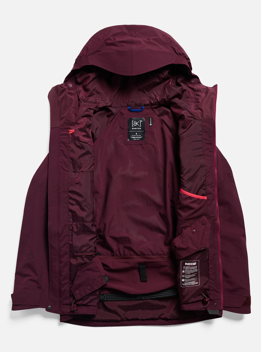 BURTON Women's [ak] Cyclic Gore-Tex 2L Jacket 2027 - Rum Raisin