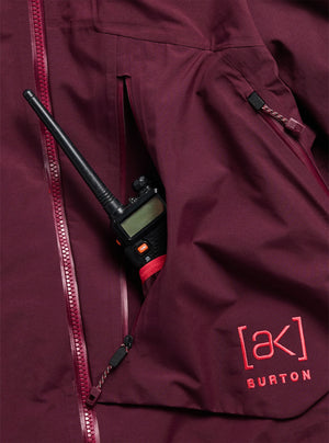 BURTON Women's [ak] Cyclic Gore-Tex 2L Jacket 2027 - Rum Raisin