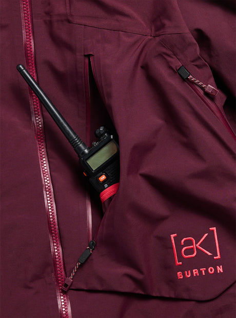 BURTON Women's [ak] Cyclic Gore-Tex 2L Jacket 2027 - Rum Raisin