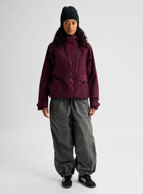 BURTON Women's [ak] Cyclic Gore-Tex 2L Jacket 2027 - Rum Raisin