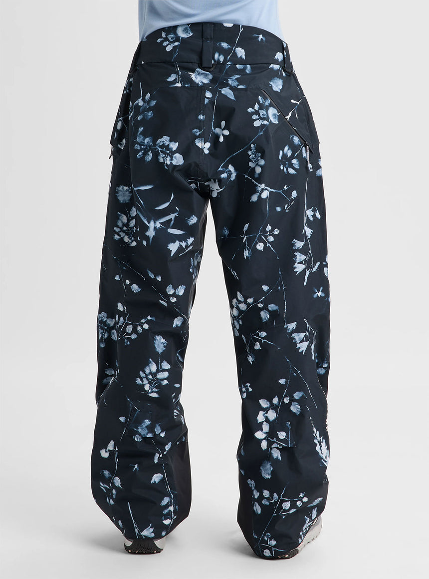 BURTON Women's [ak] Cyclic Gore-Tex 2L Pant 2027 - Cyanotype Floral