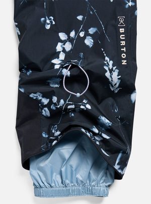 BURTON Women's [ak] Cyclic Gore-Tex 2L Pant 2027 - Cyanotype Floral