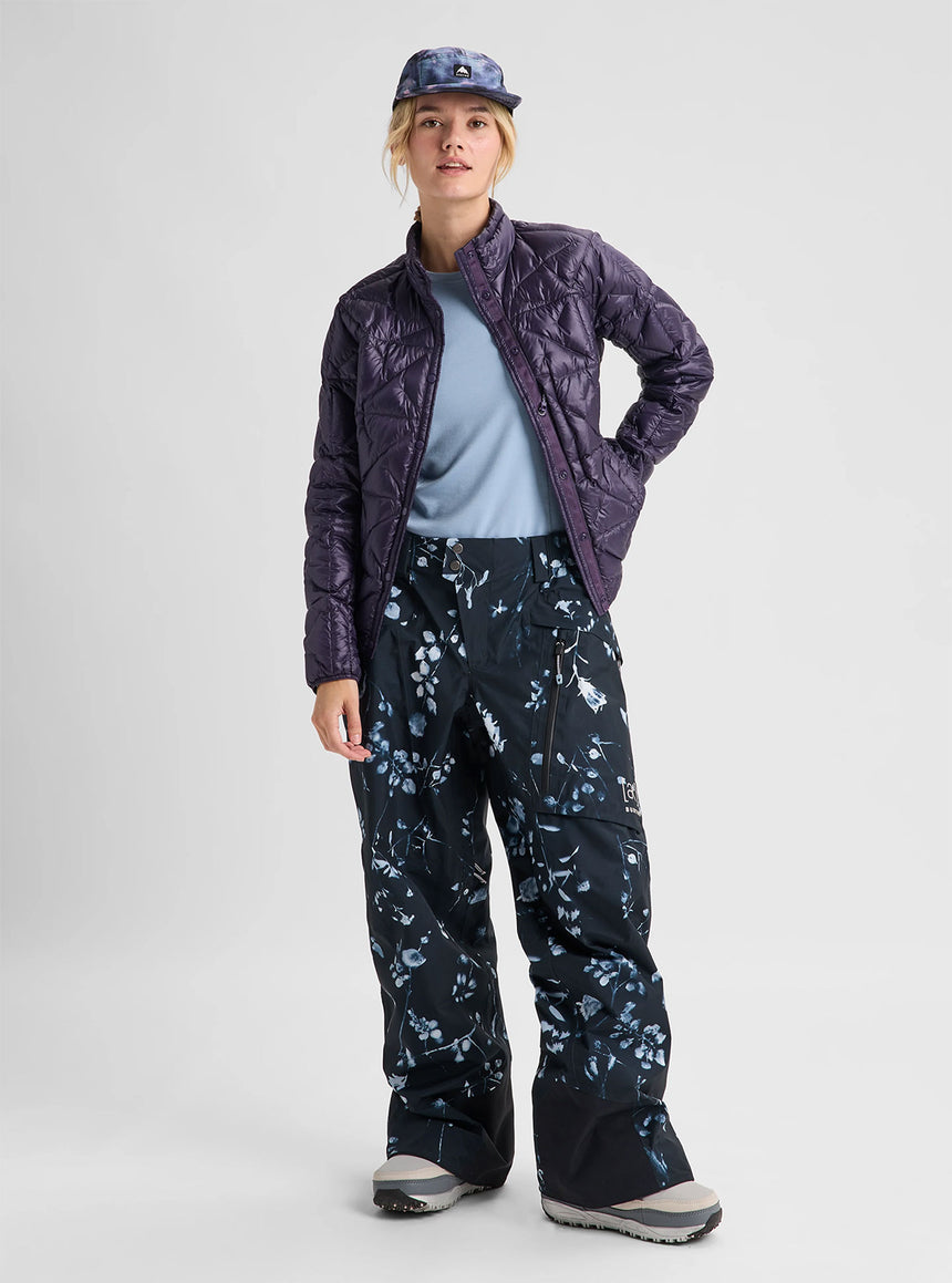BURTON Women's [ak] Cyclic Gore-Tex 2L Pant 2027 - Cyanotype Floral
