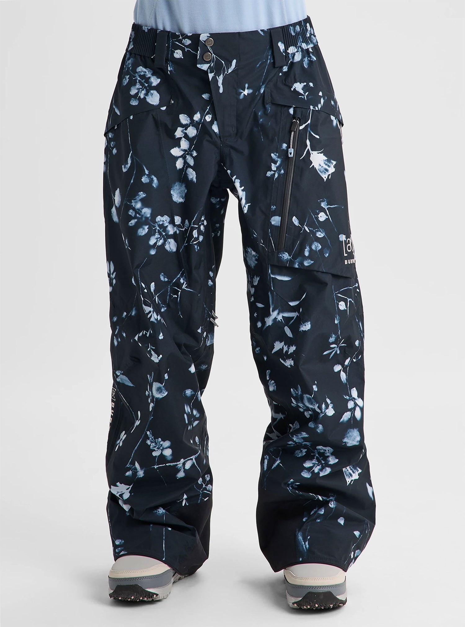 BURTON Women's [ak] Cyclic Gore-Tex 2L Pant 2027 - Cyanotype Floral