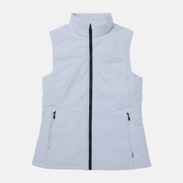 BURTON Women's [ak] Helium Stretch Insulated Vest 2025 - Gray Cloud