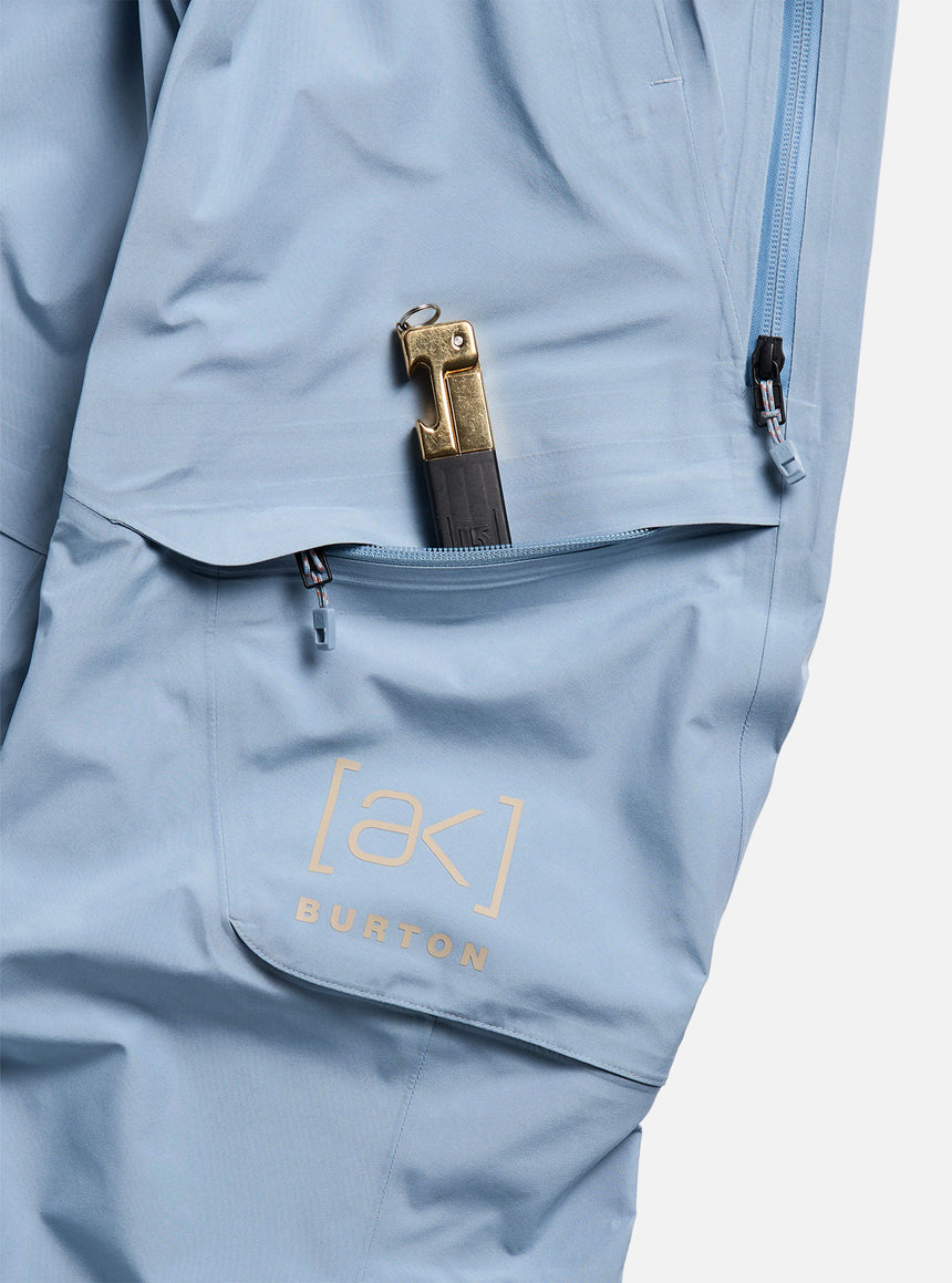 BURTON Women's [ak] Kimmy Gore-Tex 3L Bib Pant 2027 - Airstream Blue