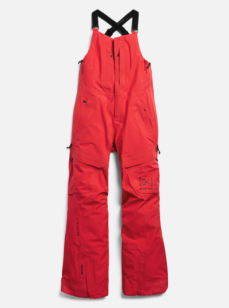 BURTON Women's [ak] Kimmy Gore-Tex 3L Bib Pant 2027 - Hot Tamale