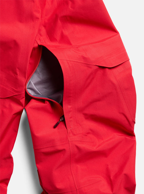 BURTON Women's [ak] Kimmy Gore-Tex 3L Bib Pant 2027 - Hot Tamale