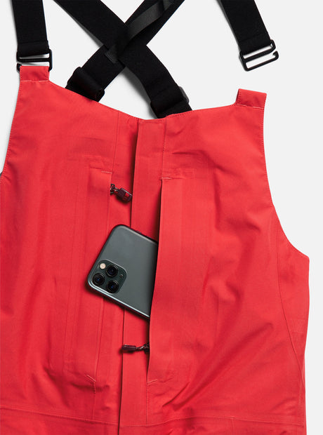 BURTON Women's [ak] Kimmy Gore-Tex 3L Bib Pant 2027 - Hot Tamale