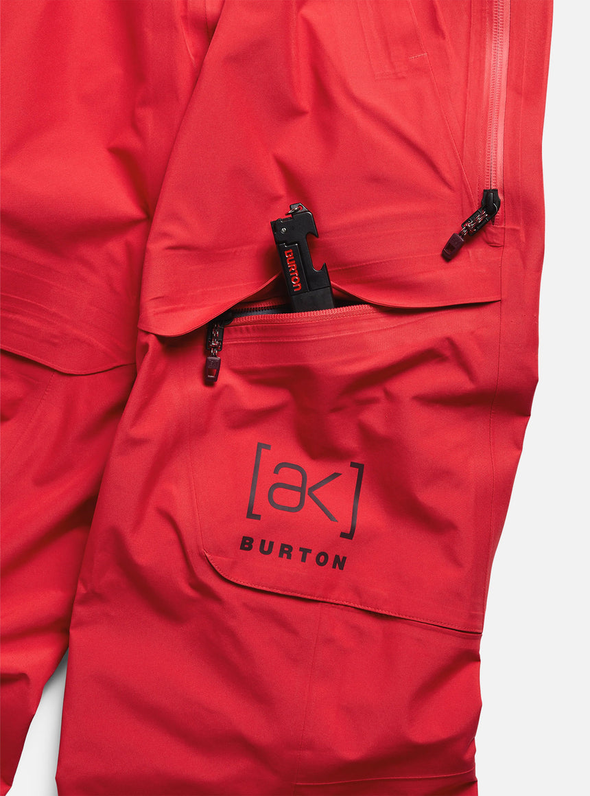 BURTON Women's [ak] Kimmy Gore-Tex 3L Bib Pant 2027 - Hot Tamale