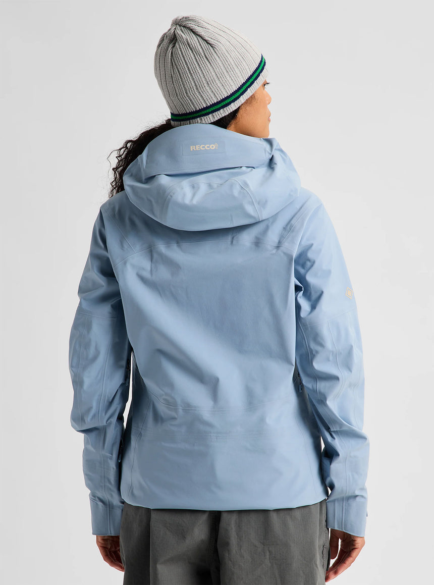 BURTON Women's [ak] Kimmy Gore-Tex 3L Jacket 2027 - Airstream Blue