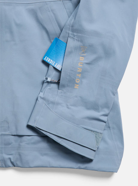 BURTON Women's [ak] Kimmy Gore-Tex 3L Jacket 2027 - Airstream Blue