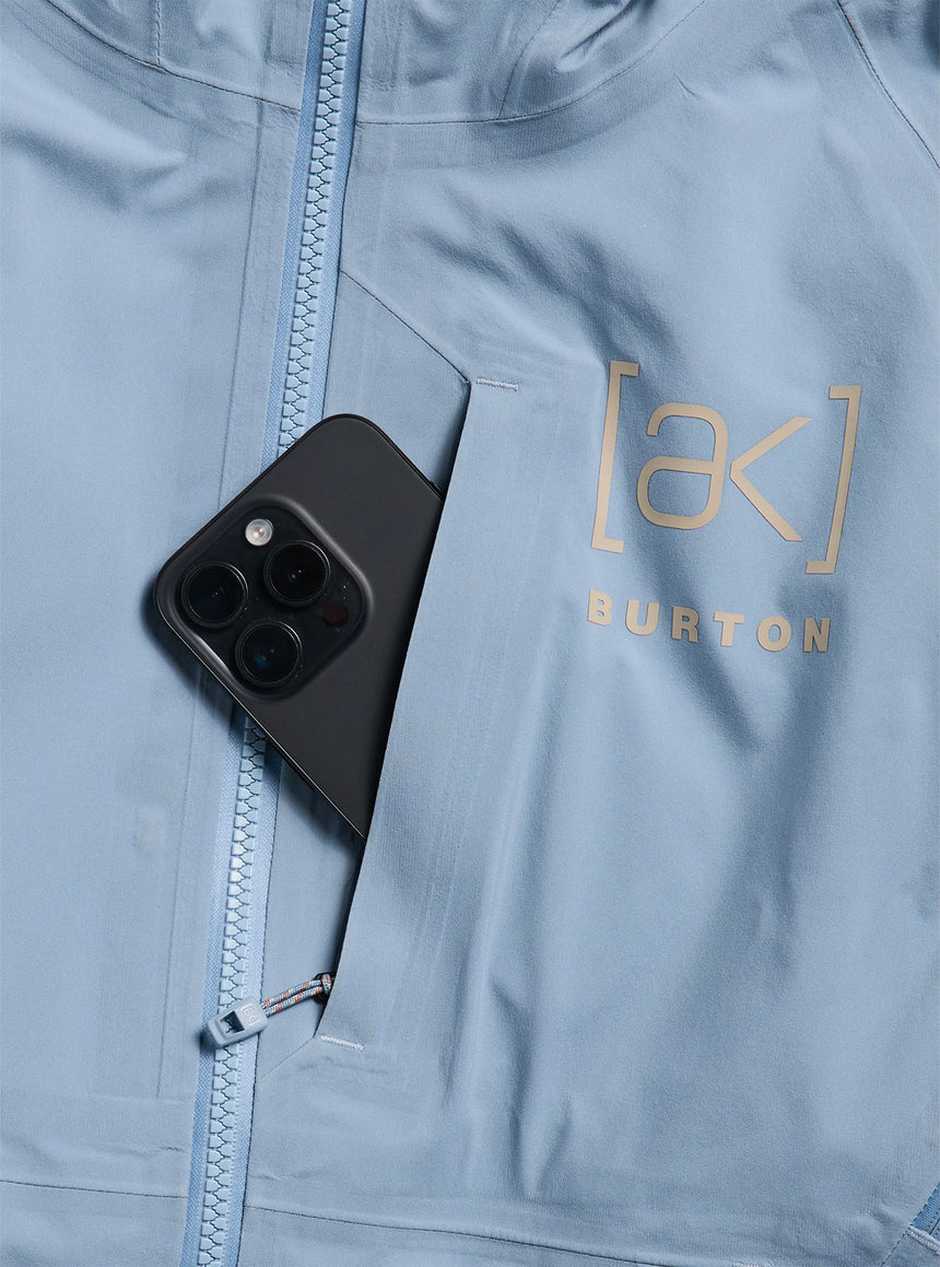 BURTON Women's [ak] Kimmy Gore-Tex 3L Jacket 2027 - Airstream Blue