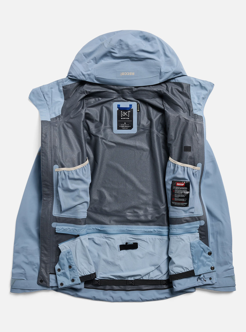 BURTON Women's [ak] Kimmy Gore-Tex 3L Jacket 2027 - Airstream Blue