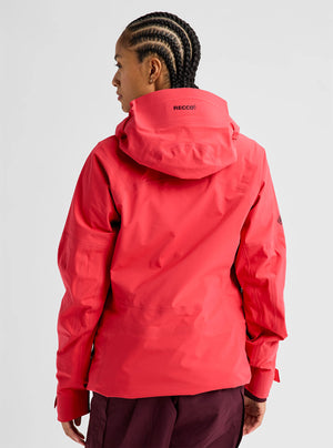 BURTON Women's [ak] Kimmy Gore-Tex 3L Jacket 2027 - Hot Tamale