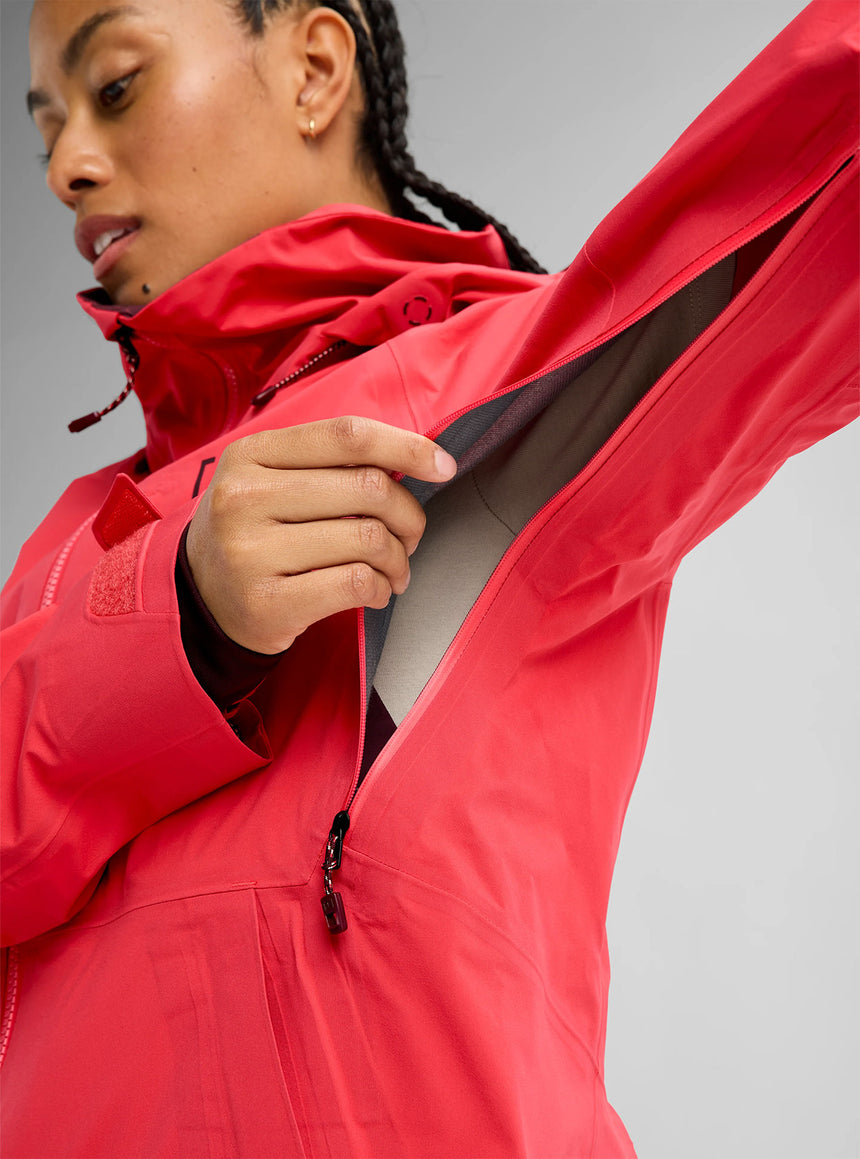 BURTON Women's [ak] Kimmy Gore-Tex 3L Jacket 2027 - Hot Tamale