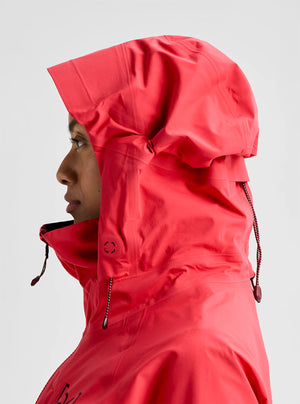 BURTON Women's [ak] Kimmy Gore-Tex 3L Jacket 2027 - Hot Tamale