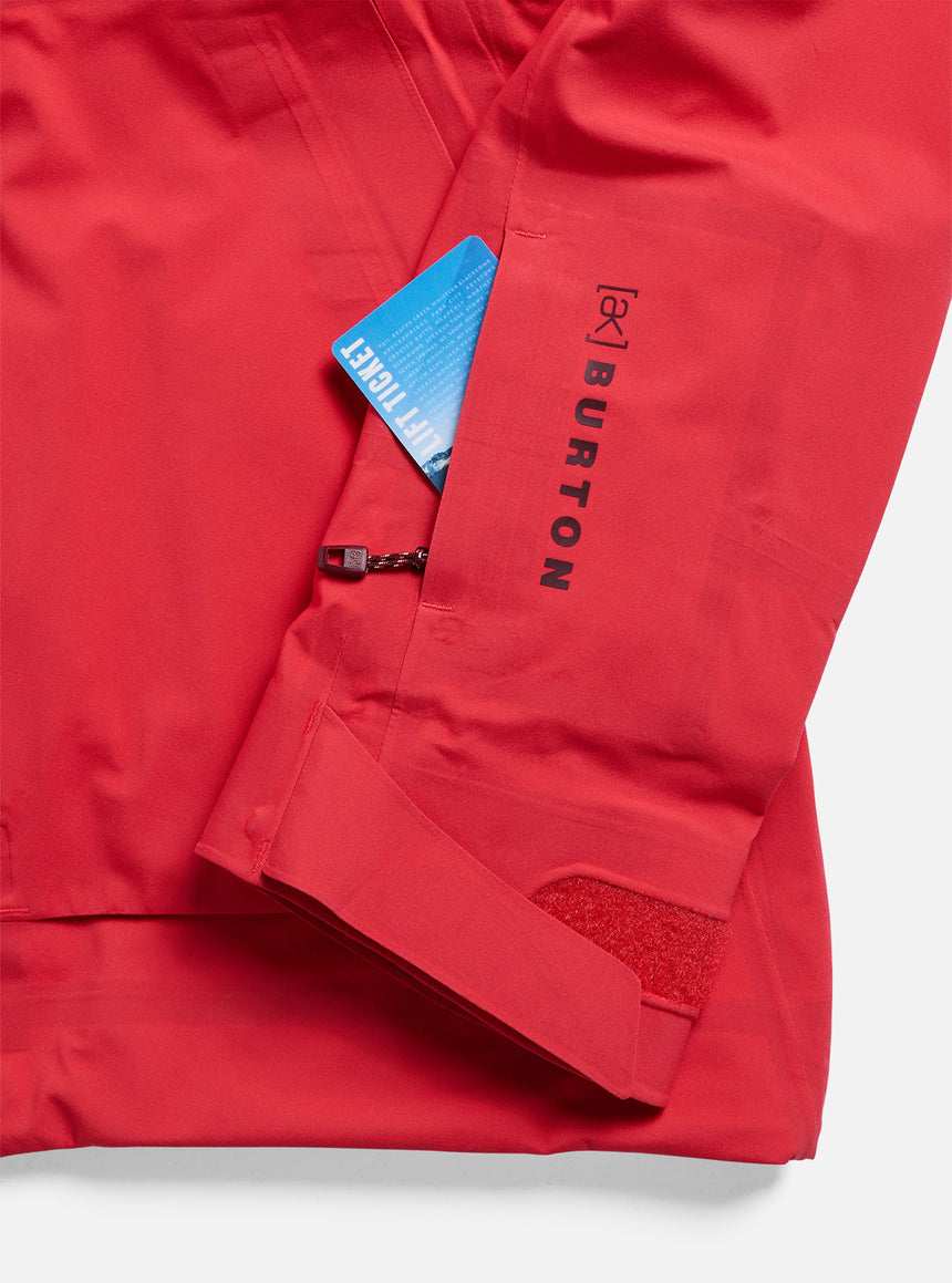 BURTON Women's [ak] Kimmy Gore-Tex 3L Jacket 2027 - Hot Tamale