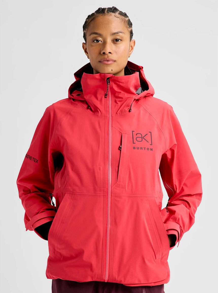 BURTON Women's [ak] Kimmy Gore-Tex 3L Jacket 2027 - Hot Tamale