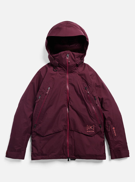 BURTON Women's [ak] Swash Down Insulated Gore-Tex 2L Jacket 2027 - Rum Raisin