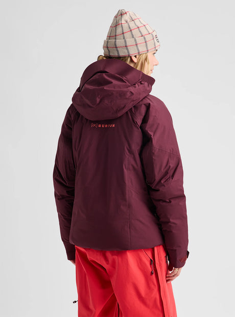 BURTON Women's [ak] Swash Down Insulated Gore-Tex 2L Jacket 2027 - Rum Raisin