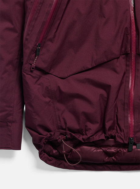 BURTON Women's [ak] Swash Down Insulated Gore-Tex 2L Jacket 2027 - Rum Raisin