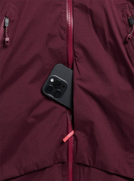 BURTON Women's [ak] Swash Down Insulated Gore-Tex 2L Jacket 2027 - Rum Raisin