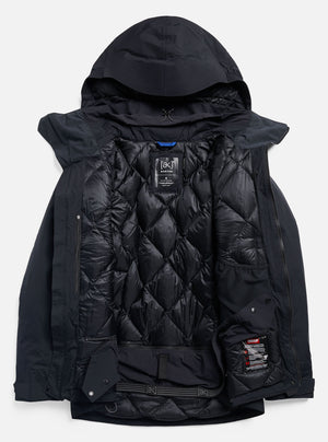 BURTON Women's [ak] Swash Down Insulated Gore-Tex 2L Jacket 2027 - True Black