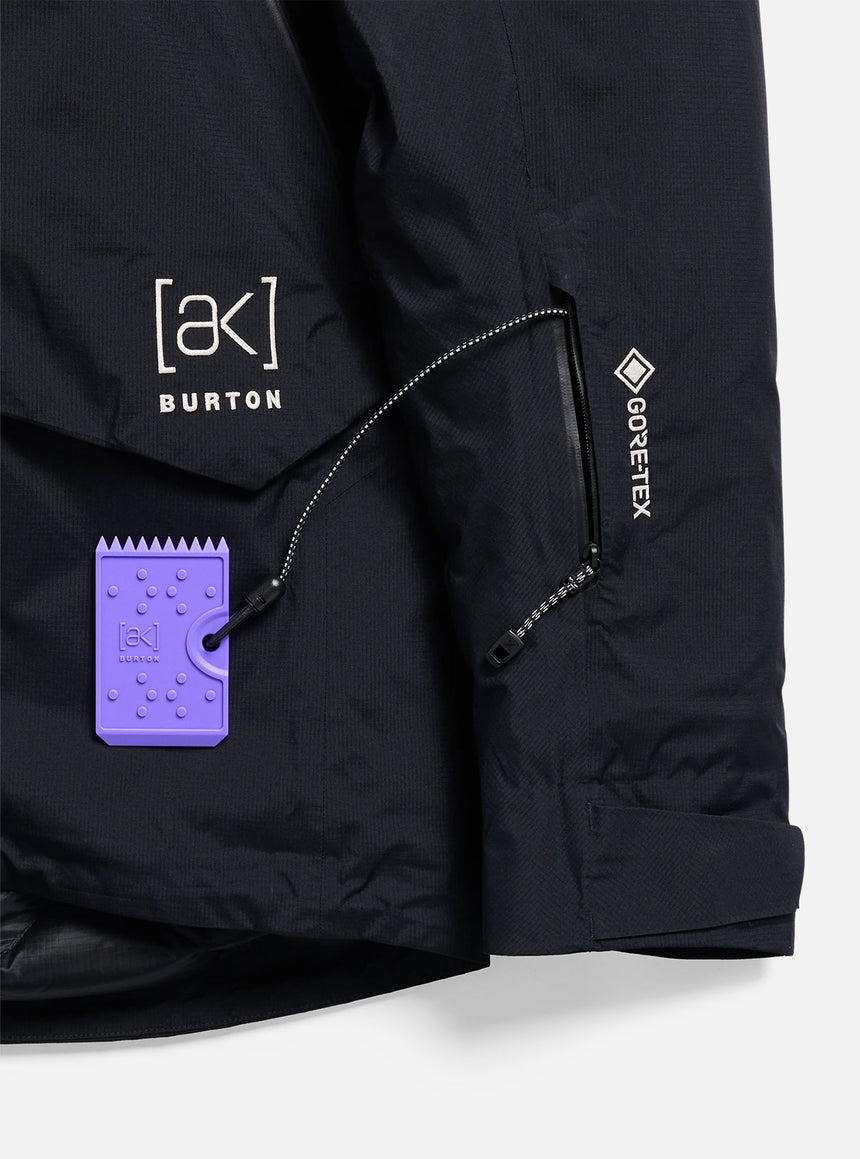BURTON Women's [ak] Swash Down Insulated Gore-Tex 2L Jacket 2027 - True Black