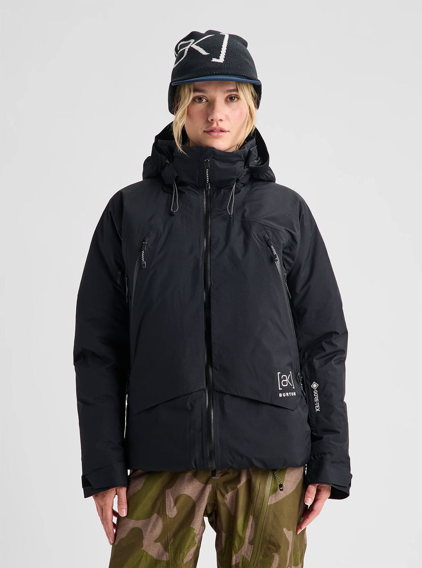 BURTON Women's [ak] Swash Down Insulated Gore-Tex 2L Jacket 2027 - True Black