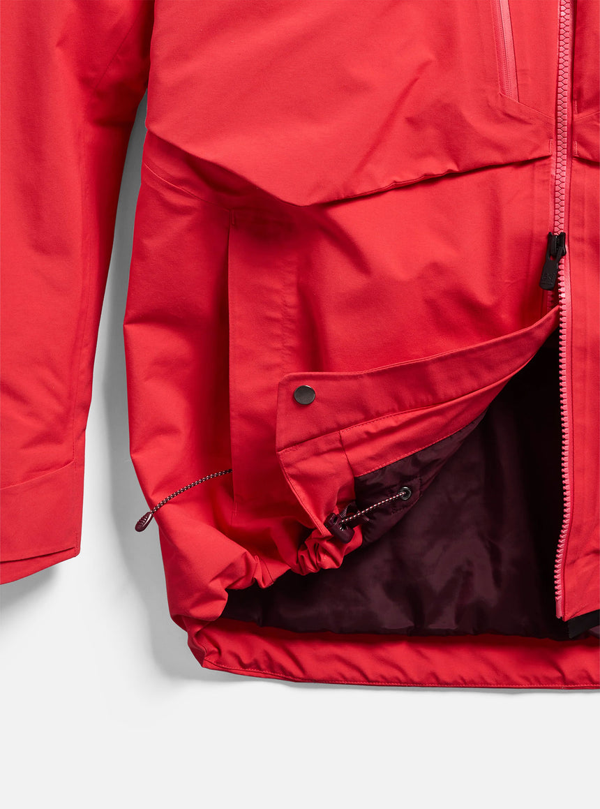 BURTON Women's [ak] Swash Synthetic Insulated Gore-Tex 2L Jacket 2027 - Hot Tamale