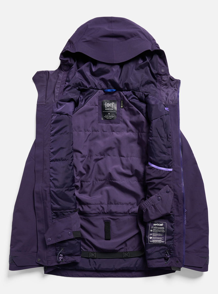 BURTON Women's [ak] Swash Synthetic Insulated Gore-Tex 2L Jacket 2027 - Nightshade Purple