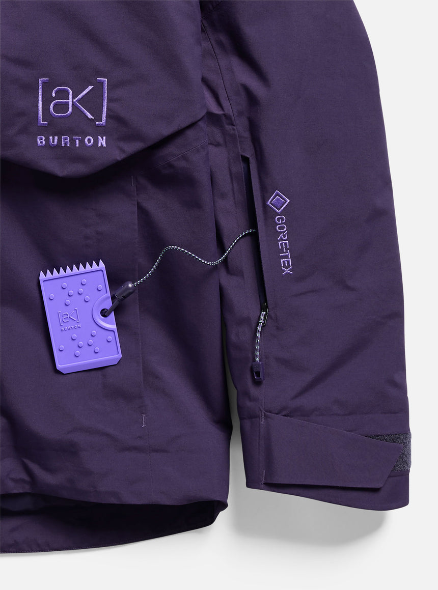 BURTON Women's [ak] Swash Synthetic Insulated Gore-Tex 2L Jacket 2027 - Nightshade Purple