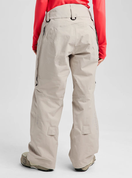 BURTON Women's [ak] Swash Synthetic Insulated Gore-Tex 2L Pant 2027 - Chinchilla Gray