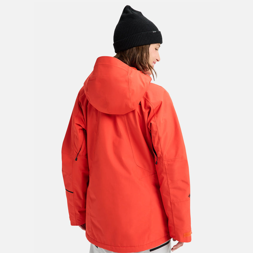 BURTON Women's Gore-Tex 2L Reserve Insulated Jacket 2026 - Fiesta Red