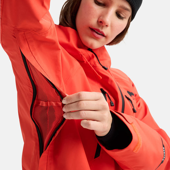 BURTON Women's Gore-Tex 2L Reserve Insulated Jacket 2026 - Fiesta Red